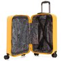 Kipling CURIOSITY 44 л чемодан из поликарбоната на 4 колесах желтый