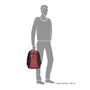 Enrico Benetti Barbados 39 л міський рюкзак для ноутбука з поліестеру червоний