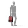 Enrico Benetti Barbados 40 л міський рюкзак для ноутбука з поліестеру червоний