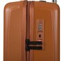 JUMP Tanoma 37 л чемодан из полипропилена на 4 колесах коричневый