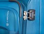Carlton Morgan 35 л валіза з поліестеру на 4-х колесах з розширенням темно-синя