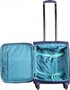 CARLTON Newbury 37 л чемодан тканевый синий с расширительной молнией