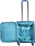 CARLTON Newbury 37 л валіза тканинна бірюзова з розширювальною блискавкою