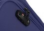 Средний облегченный чемодан на 4-х колесах 74/87 л Roncato Ironik, Темно-Синий