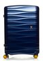 Roncato Stellar 103/117 л чемодан пластиковый из поликарбоната синий