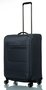 Средний тканевый чемодан Roncato Sidetrack 74/78 литра Антрацит