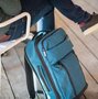 Мужской рюкзак городской с расширением Hedgren Central на 20 л Синий