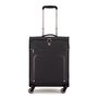 Roncato Lite Plus 42 л полегшена валіза для ручної поклажі на 4-х колесах з нейлону чорна
