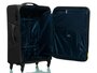 Средний чемодан 74/78 л Roncato JAZZ на 4-х колесах, антрацит