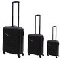 Комплект чемоданов Travelite Bliss из пластика на 4-х колесах Черный