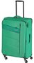Комплект чемоданов Travelite Kite из ткани на 4-х колесах Зеленый