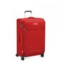 Комплект валіз Roncato Joy з тканини з розширювальної блискавкою Червоний