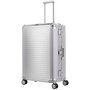 Велика валіза з алюмінію Travelite NEXT на 100 л Сріблястий