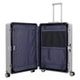 Велика валіза з алюмінію Travelite NEXT на 100 л Сріблястий