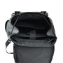 Чоловічий шкіряний рюкзак Tiding Bag у чорному кольорі.