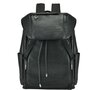 Чоловічий шкіряний рюкзак Tiding Bag у чорному кольорі.