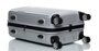 Sumdex Line-S средний чемодан на 60/70 л весом 3,9 кг из поликарбоната Серебристый