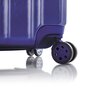 Мала валіза на колесах Heys DuoTrak на 45/57 л з полікарбонату Синій