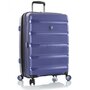 Велика валіза Heys Metallix на 103/129 л з міцного матеріалу Синій