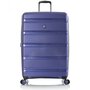 Велика валіза Heys Metallix на 103/129 л з міцного матеріалу Синій