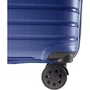 Мала валіза на колесах GROUND Vanille на 44 л з поліпропілену вагою 2,6 кг Синій