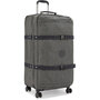 Велика тканинна валіза Kipling SPONTANEOUS на 101 л вагою 4,36 кг Сірий