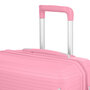 Середня валіза 2E SIGMA з поліпропілену на 61 л вагою 3,2 кг Розовий