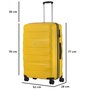 Велика валіза CarryOn Porter на 85 л з поліпропілену Жовта