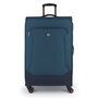 Большой чемодан Gabol Track тканевый на 76/95 л весом 3,4 кг Синий