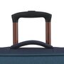 Большой чемодан Gabol Track тканевый на 76/95 л весом 3,4 кг Синий