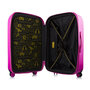 Средний чемодан Mandarina Duck LOGODUCK с расширительной молнией на 70 л из поликарбоната Фуксия