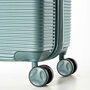Средний чемодан Swissbrand Cairo на 65 л весом 3,4 кг из пластика Бирюзовый