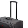 Средний тканевый чемодан Swissbrand Hamilton на 66 л весом 3,2 кг Черный