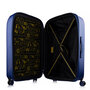 Большой чемодан Mandarina Duck LOGODUCK на 103 с расширением из поликарбоната Синий