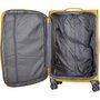 Средний тканевый чемодан JUMP Lauris на 53/61 л весом 3,2 кг Желтый