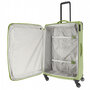 Велика тканинна валіза Travelite Boja на 84 л вагою 3,6 кг Зелений