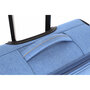 Тканинна валіза ручна поклажа Travelite Boja на 33 л вагою 2,6 кг Синій