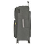Велика тканинна валіза Travelite Nomad на 96 л вагою 3,8 кг Сірий