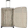 Большой тканевый чемодан Enrico Benetti Dallas на 76 л весом 3,1 кг Серый