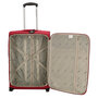 Середня тканинна валіза Enrico Benetti Dallas на 53 л вагою 2,6 кг Червоний