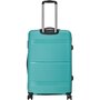 Большой чемодан Carlton Focus Plus на 110 л весом 4,5 кг из полипропилена Бирюзовый