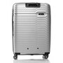 Велика валіза V&amp;V Travel Summer Breeze на 115/125 л вагою 4,3 кг з поліпропілену Сріблястий