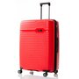 Середня валіза V&amp;V Travel Summer Breeze на 85/97 л вагою 3,2 кг з поліпропілену Червоний