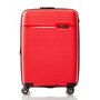 Середня валіза V&amp;V Travel Summer Breeze на 85/97 л вагою 3,2 кг з поліпропілену Червоний