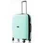 Середня валіза V&amp;V Travel TIFFANY на 85/97 л вагою 3,2 кг із поліпропілену Блакитний