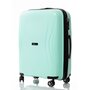Середня валіза V&amp;V Travel TIFFANY на 85/97 л вагою 3,2 кг із поліпропілену Блакитний