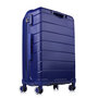 Большой чемодан VIF Denver на 97 л весом 4 кг из полипропилена Синий