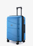 Середня валіза V&amp;V Travel Peace на 85/97 л з поліпропілену Синій