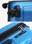 Валіза ручна поклажа V&amp;V Travel Peace на 40 л вагою 2,5 кг із поліпропілену Синій