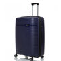 Середня валіза V&amp;V Travel Summer Breeze на 85/97 л вагою 3,2 кг з поліпропілену Синій
